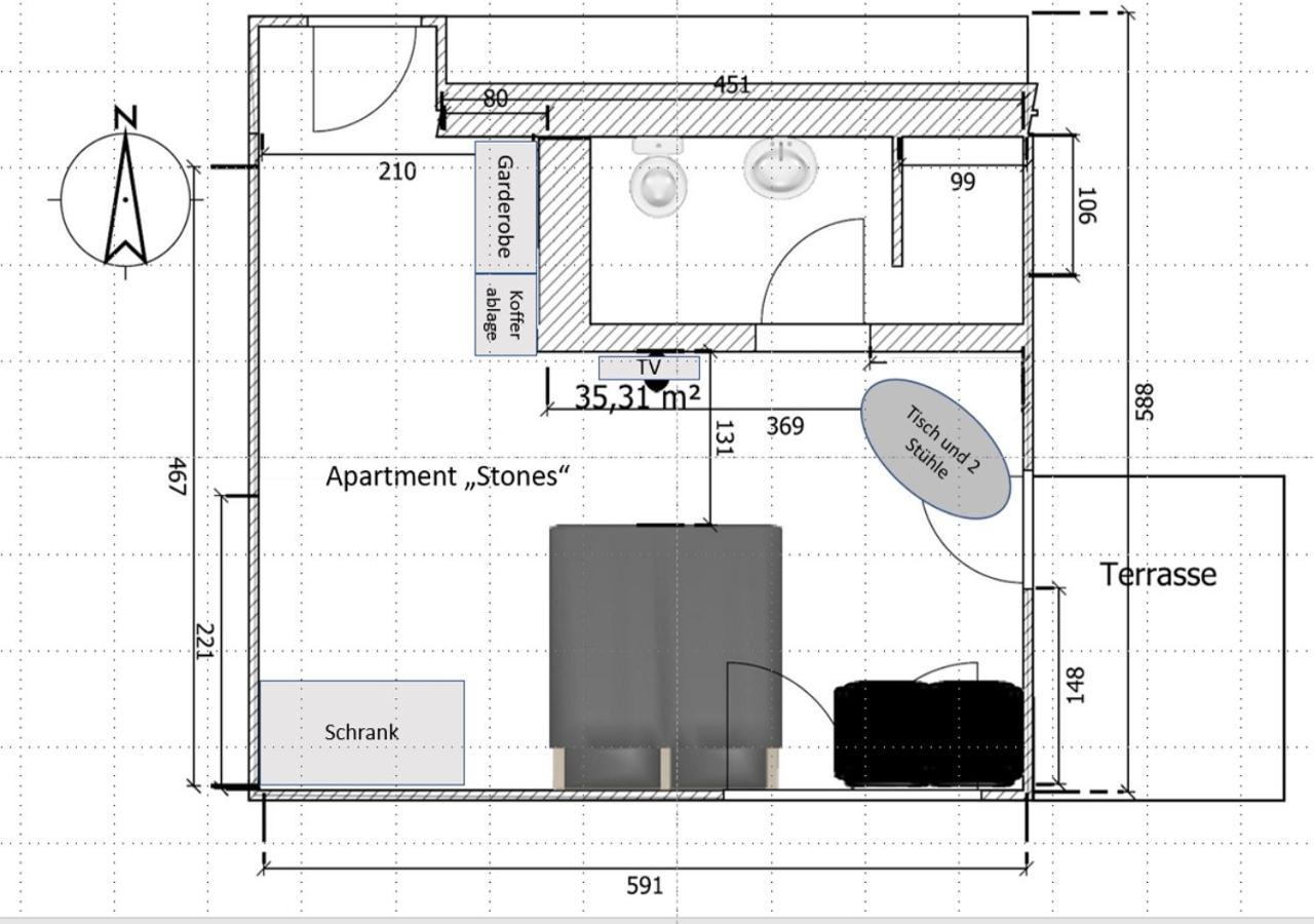 Bikehikesleep Apartments Sasbachwalden Pokój zdjęcie